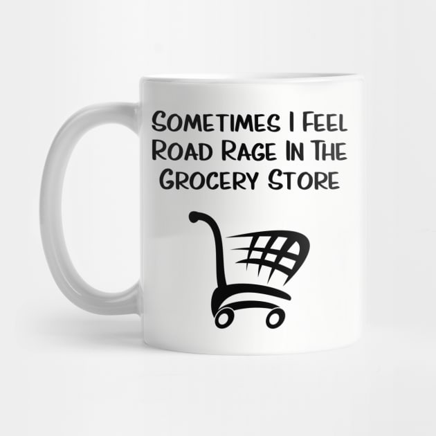 Road Rage in the Grocery Store by CoastalDesignStudios